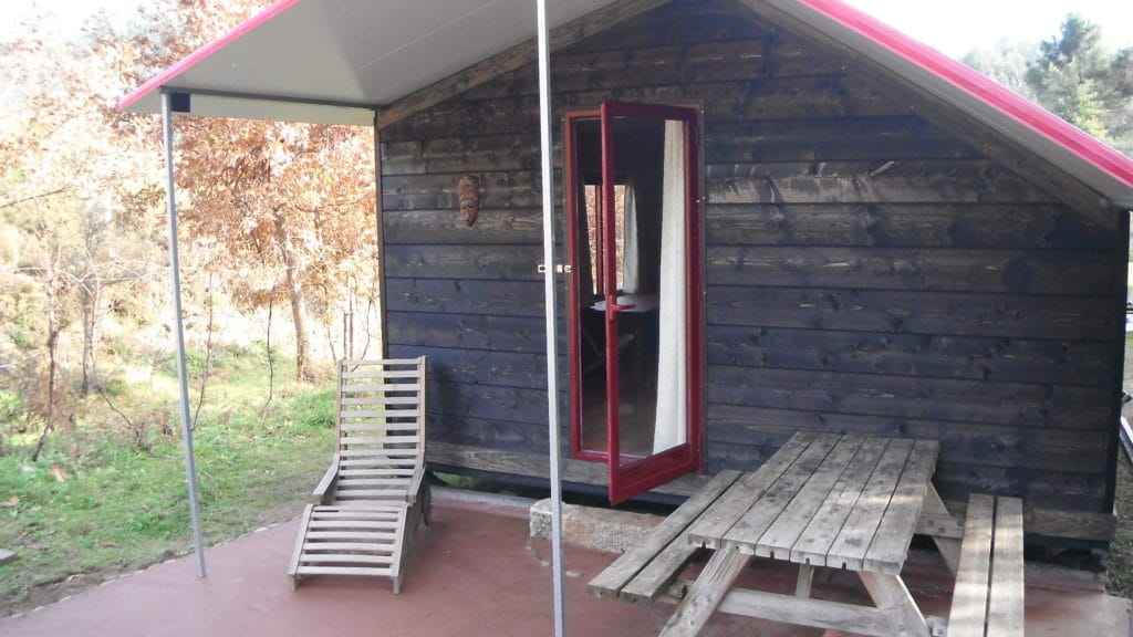 Glamping in een fijne cabin